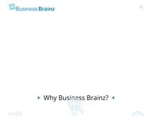Tablet Screenshot of businessbrainz.com